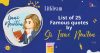 25 famous quotes by Sir Issac Newton