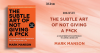 Book Review The Subtle Art of Not Giving a Fck Book by Mark Manson