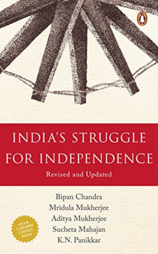 India's Struggle for Independence by Bipan Chandra_ - best books on independence - books to read on republic day 2024